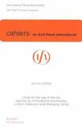 Cahiers De Droit Fiscal International Studies on International Fiscal Law