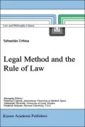 Legal Method And The Rule Of Law