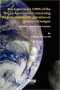 The Geneva Act (1999) Of The Hague Agreement Concerning The International Registration Of Industrial Designs