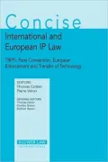 Concise International And European Ip Law