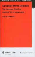 European Works Councils: Euro Directive 2009/38/EC of 6 May 2009