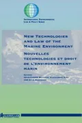 New Technologies And Law Of Marine Environment