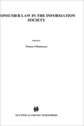 Consumer Law In The Information Society