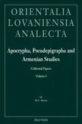 Apocrypha, Pseudepigrapha and Armenian Studies: Collected Papers