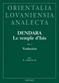 Dendara. le temple d'Isis. Vol. I: Traduction
