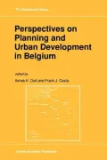 Perspectives on Planning and Urban Development in Belgium