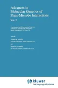 Advances in Molecular Genetics of Plant-Microbe Interactions, Vol. 2
