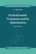 Hydrodynamic Propulsion and Its Optimization: (Analytic Theory)