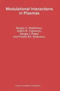 Modulational Interactions in Plasmas