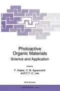 Photoactive Organic Materials: Science and Applications