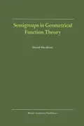 Semigroups in Geometrical Function Theory