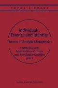 Individuals, Essence and Identity: Themes of Analytic Metaphysics