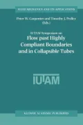 Flow Past Highly Compliant Boundaries and in Collapsible Tubes