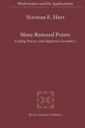 Many Rational Points: Coding Theory and Algebraic Geometry