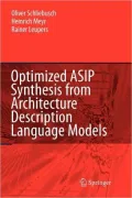 Optimized Asip Synthesis from Architecture Description Language Models