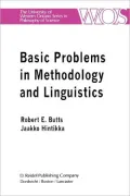 Basic Problems in Methodology and Linguistics