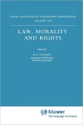 Law, Morality and Rights