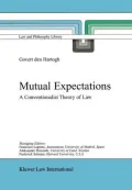 Mutual Expectations: A Conventionalist Theory of Law