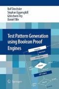 Test Pattern Generation Using Boolean Proof Engines