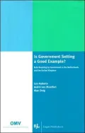 Government Setting Good Example