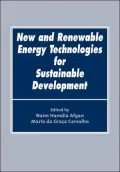 New and Renewable Energy Technologies for Sustainable Developement