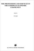 Professions & Services Of The Eec
