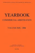 Commercial Arbitration Yearbook 1996