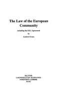 Law of the European Community Including the Eea Agreements