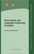Universities and Copyright Collecting Societies