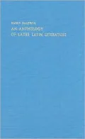 An Anthology of Later Latin Literature