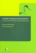 Principles of European Environmental Law
