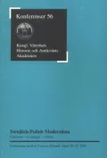 Swedish-Polish Modernism: Literature, Language and Culture: Conference Held in Cracow, Poland, April 20-21 2001