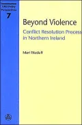 Beyond Violence: Conflict Resolution Process in Northern Ireland