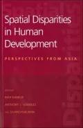 Spatial Disparities: Perspectives from Asia