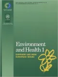 Overview and Main European Issues: Environmental Health Services in Europe 1, Vol. 1