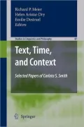 Text, Time, and Context: Selected Papers of Carlota S. Smith