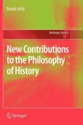 New Contributions to the Philosophy of History
