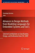 Advances in Design Methods from Modeling Languages for Embedded Systems and Soc S