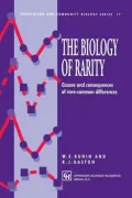 The Biology of Rarity: Causes and consequences of rare-common differences