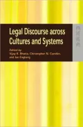 Legal Discourse Across Cultures and Systems