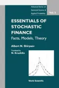 Essentials of Stochastic Finance: Facts, Modelsory, Vol. 3