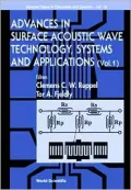 Advances in Surface Acoustic Wave Technology, Systems and Applications