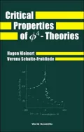 Critical Properties of Phi4-theories