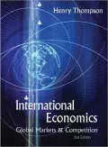 International Economics: Global Markets and Competition (2nd Edition)