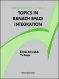 Topics in Banach Space Integration (V10)