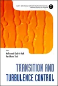 Transition and Turbulence Control, Vol. 8