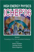 High Energy Physics : Ichep 2006(in 2 Vol)
