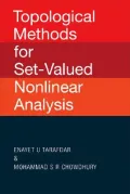 Topological Methods for Set-Valued...