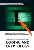 Coding and Cryptology: Proceedings of the First International Workshop