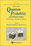 Quantum Probability and Related Topics
